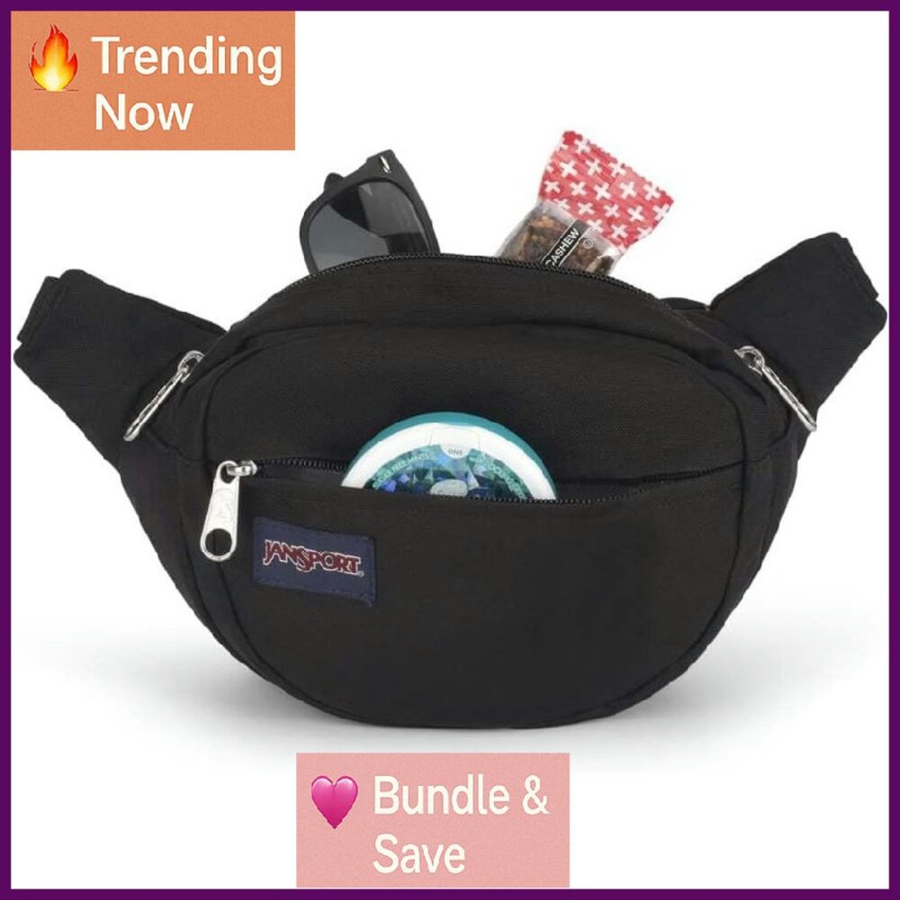 Durable Polyester Fanny Pack With Adjustable Belt… - image 3